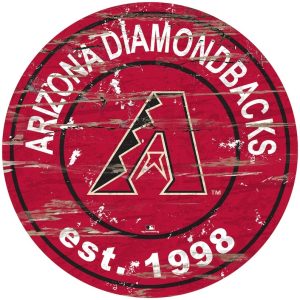 Arizona Diamondbacks Est.1988 Classic Metal Sign Baseball Signs Gift for Fans