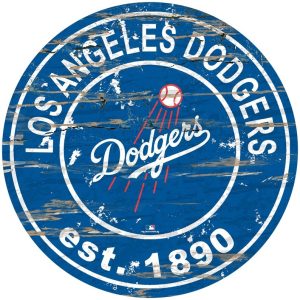 Los Angeles Dogers Est.1890 Classic Metal Sign Baseball Signs Gift for Fans