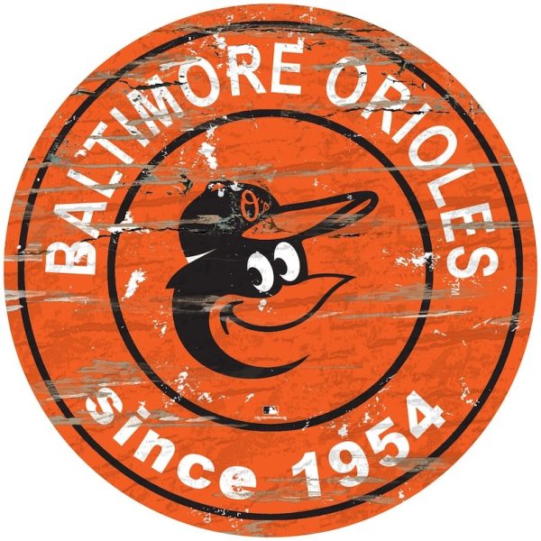 Baltimore Orioles Est.1954 Classic Metal Sign Baseball Signs Gift for Fans