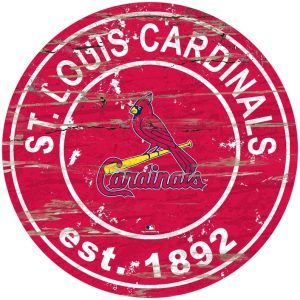 St.Louis Cardinals EST.1892 Classic Metal Sign Baseball Signs Gift for Fans