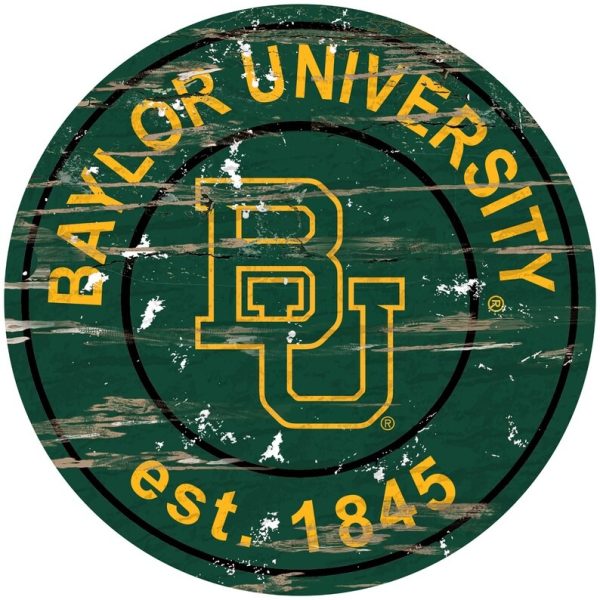 Baylor University Est.1869 Classic Metal Sign Baylor Bears Signs Gift for Fans