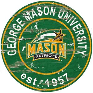 George Mason University Football Est.1947 Classic Metal Sign Football Signs Gift for Fans