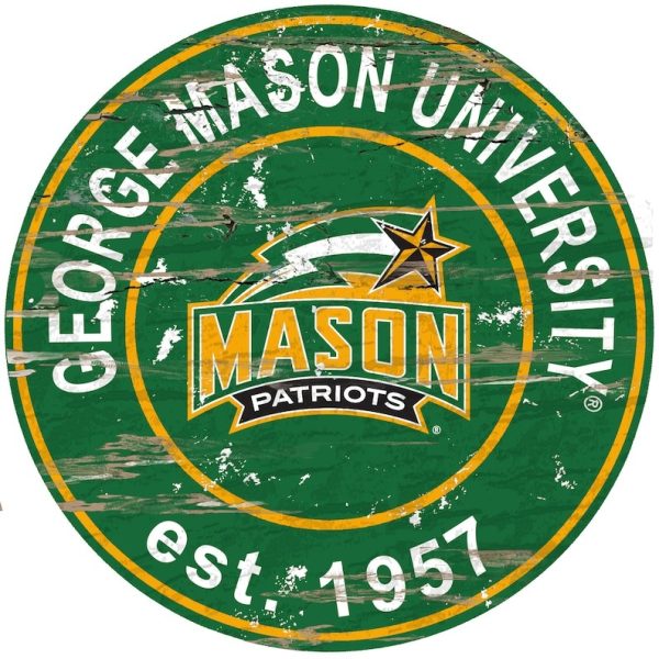 George Mason University Football Est.1947 Classic Metal Sign Football Signs Gift for Fans