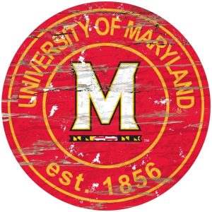 University Of Maryland Est.1856 Classic Metal Sign Football Signs Gift for Fans