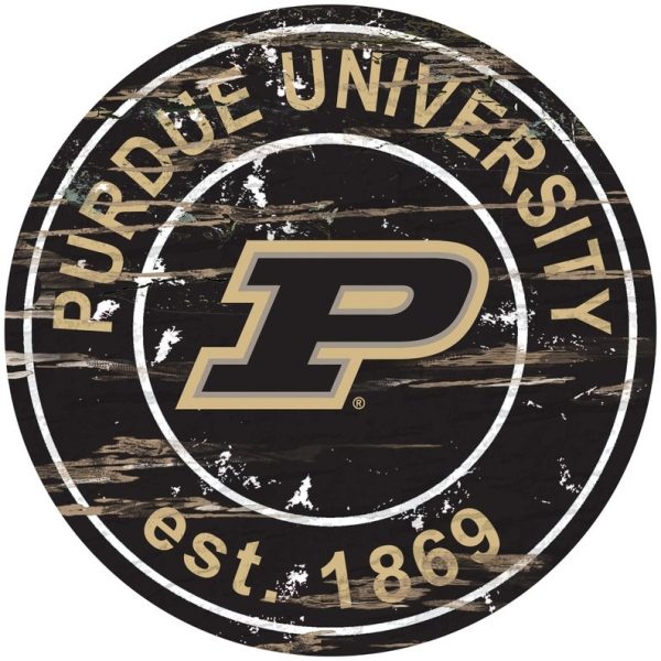 Purdue University Est.1869 Classic Metal Sign Purdue Boilermakers Signs Gift for Fans
