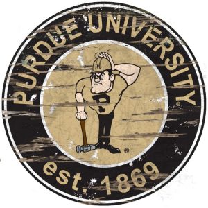 Purdue University Est.1869 Classic Metal Sign V2 Purdue Boilermakers Signs Gift for Fans