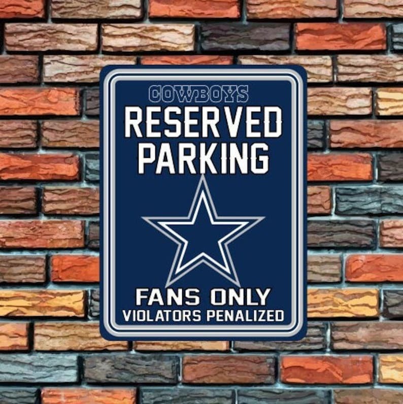 Dallas Cowboys Wall Art Metal Sign