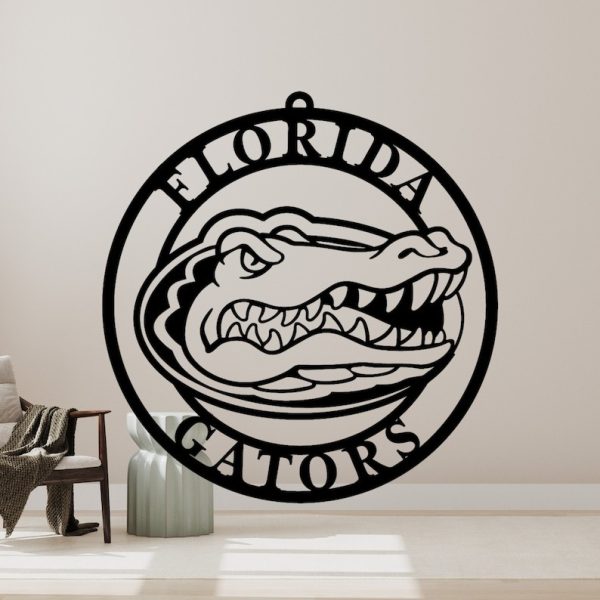 Florida Gators  Metal Sign Football Signs Gift for Fans