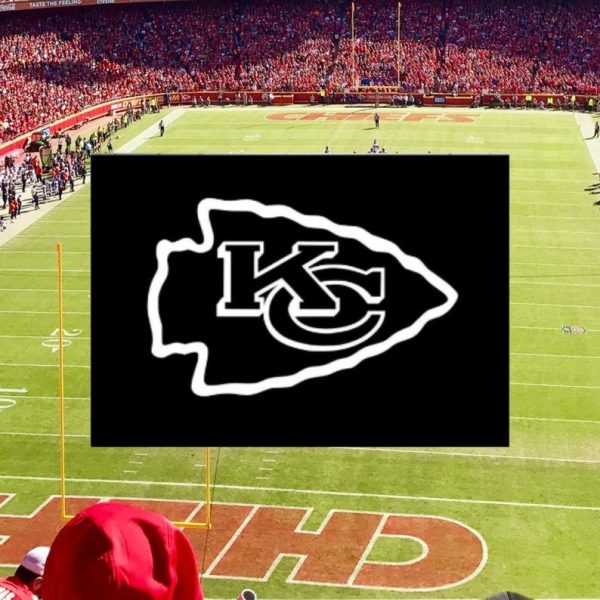 Kansas city Chiefs logo Metal Sign Football Signs Gift for Fans