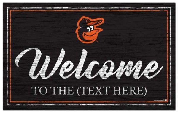 Baltimore Orioles Printed Metal Sign Baseball Signs Gift for Fans