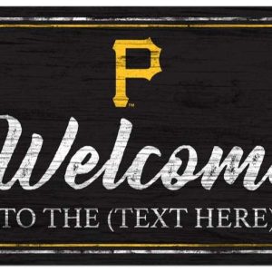 Pittsburgh Pirates Printed Metal Sign Baseball Signs Gift for Fans