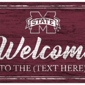 Mississippi State Vintage Printed Metal Sign Football NFL Signs Gift for Fans