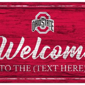 Ohio State Football Printed Metal Sign Signs Gift for Fans