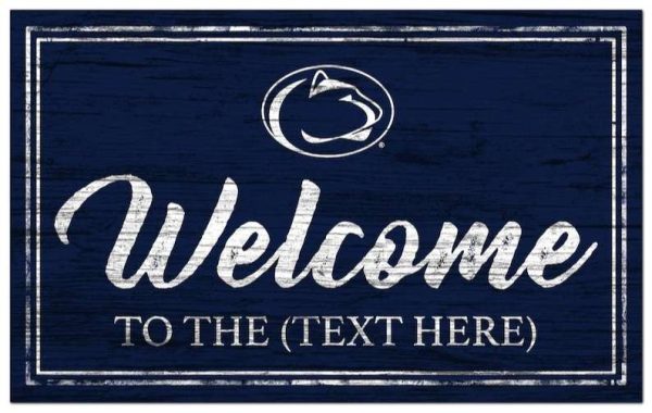 Penn State Football Vintage Printed Metal Sign NFL Signs Gift for Fans