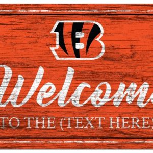 Cincinnati Bengals Vintage Printed Metal Sign Football NFL Signs Gift for Fans