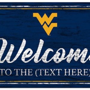 West Virginia Mountaineers Football Printed Metal Sign Signs Gift for Fans