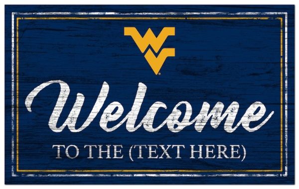 West Virginia Mountaineers Football Printed Metal Sign Signs Gift for Fans