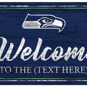 Seattle Seahawks Football Printed Metal Sign Signs Gift for Fans