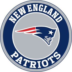 New England Patriots Green Cut Metal Sign Gift For Fans