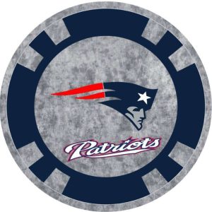 New England Patriots Shape Cut Metal Sign Gift For Fans