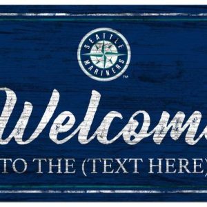 Seattle Mariners Vintage Printed Metal Sign Baseball MLB Signs Gift for Fans