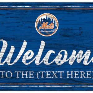 New York Mets Printed Metal Sign Baseball Signs Gift for Fans