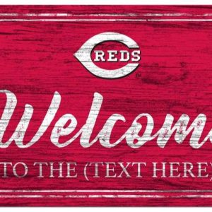 Cincinnati Reds Printed Metal Sign Baseball Signs Gift for Fans