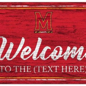 Maryland Terrapins Football Printed Metal Sign Signs Gift for Fans