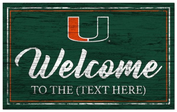 Miami Hurricanes Football Printed Metal Sign Signs Gift for Fans