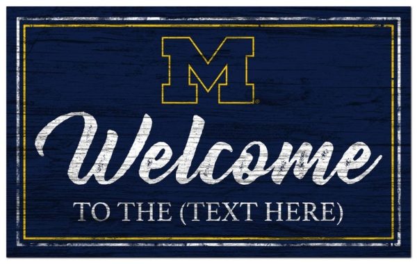 Michigan Wolverines Football Printed Metal Sign Signs Gift for Fans