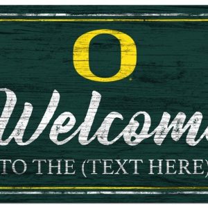 Oregon Ducks Football Printed Metal Sign Signs Gift for Fans