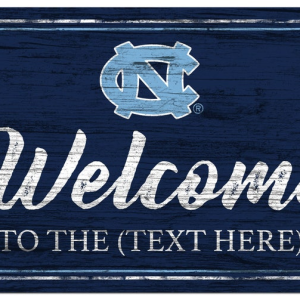 North Carolina Tar Heels UNC Printed Metal Sign Basketball NBA Signs Gift for Fans