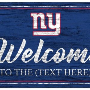 New York Giants Football Printed Metal Sign Signs Gift for Fans