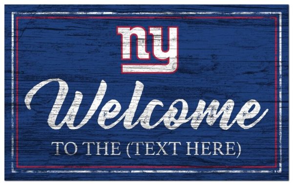 New York Giants Football Printed Metal Sign Signs Gift for Fans