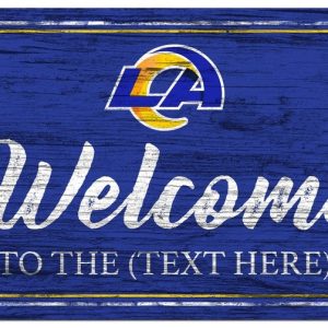 Los Angeles Rams Football Printed Metal Sign Signs Gift for Fans