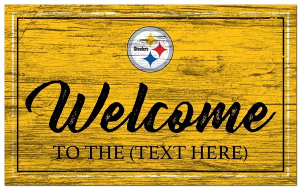 Pittsburgh Steelers Football Printed Metal Sign Signs Gift for Fans