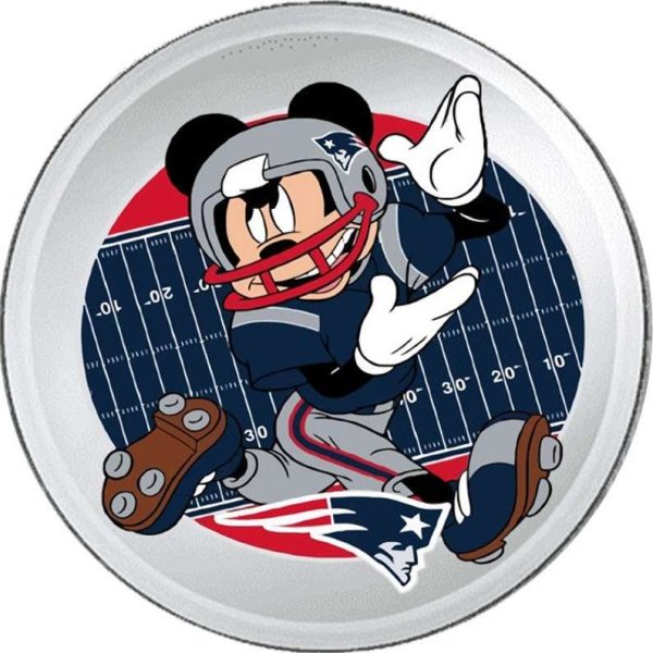New England Patriots Cut Metal Sign Mickey Gift For Fans