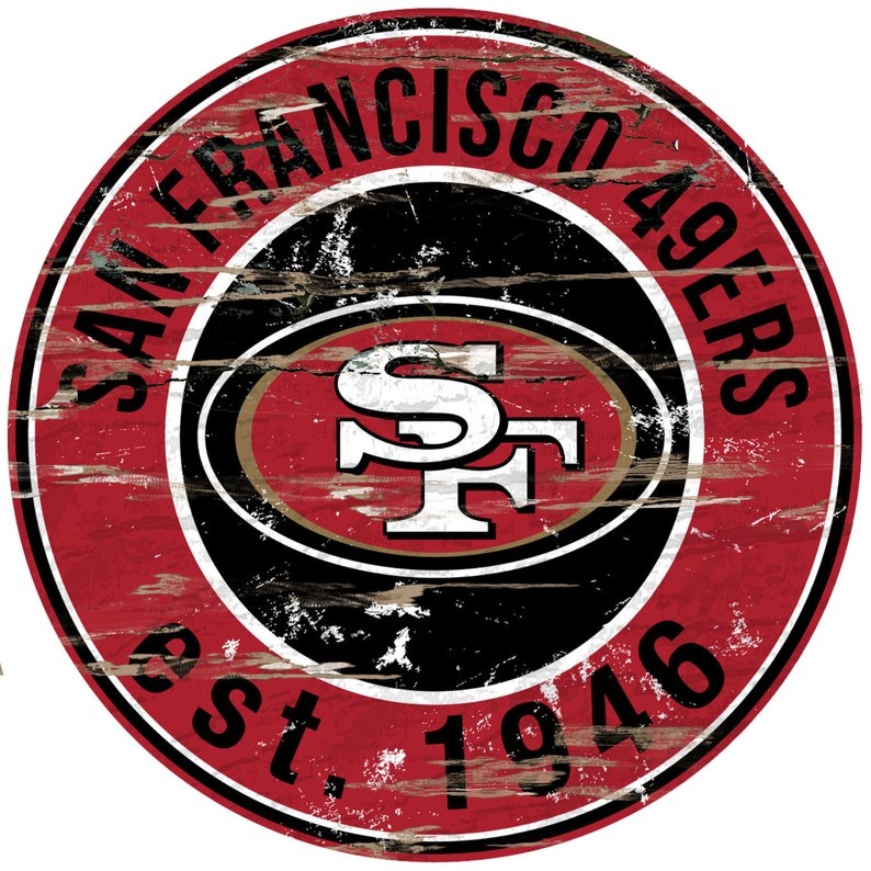 San Francisco 49ers Est.1946 Classic Metal Sign Football Signs Gift for ...