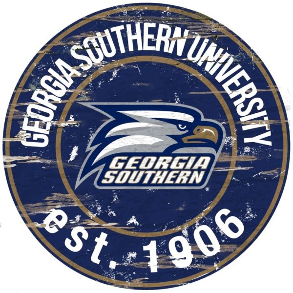 Georgia Southern University Est.1869 Classic Metal Sign Georgia Southern Eagles Signs Gift for Fans