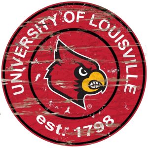 Louisville Cardinals Football Est.1947 Classic Metal Sign Football Signs Gift for Fans