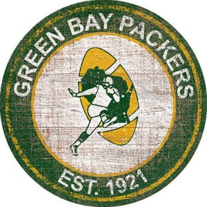 Green Bay Packers Est.1921 Classic Metal Sign Ice Hockey Signs Gift for Fans