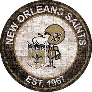 New Orleans Saints Est.1967 Classic Metal Sign Football Signs Gift for Fans