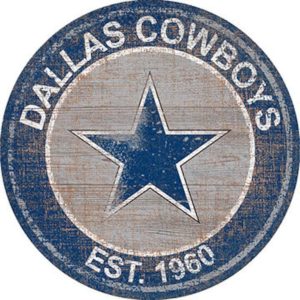 Dallas Cowboys Est.1960 Classic Metal Sign Distressed Football Signs Gift for Fans