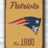 new england patriots sign new england patriots est 1960 composite aluminum new england patriots sign football fan sign patriots sign 1