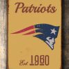 new england patriots sign new england patriots est 1960 composite aluminum new england patriots sign football fan sign patriots sign 3