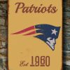 new england patriots sign new england patriots est 1960 composite aluminum new england patriots sign football fan sign patriots sign 4