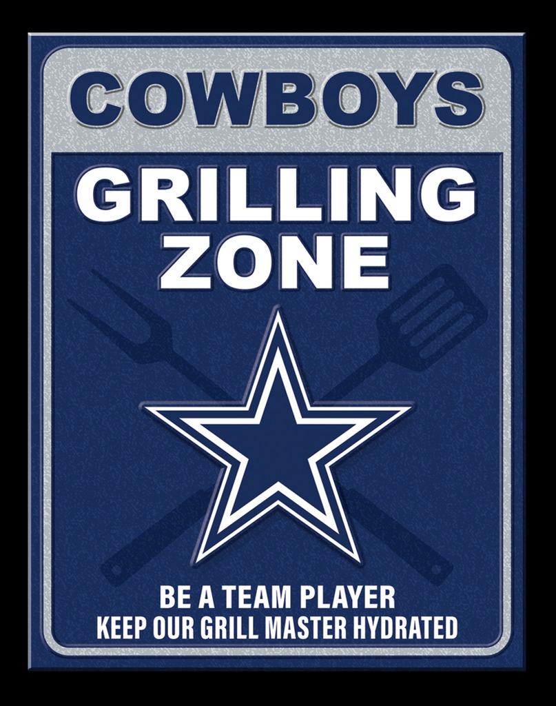 nfl dallas cowboys grill zone 9