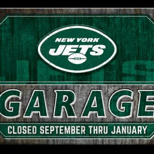 New York Jests Garage Classic Metal Sign Football Signs Gift for Fans