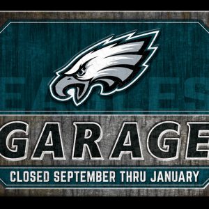 Philadelphia Eagles Garage Classic Metal Sign Football Signs Gift for Fans