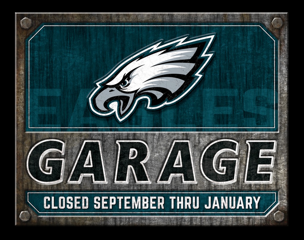 NFL Philadelphia Eagles Laser Cut Metal Sign